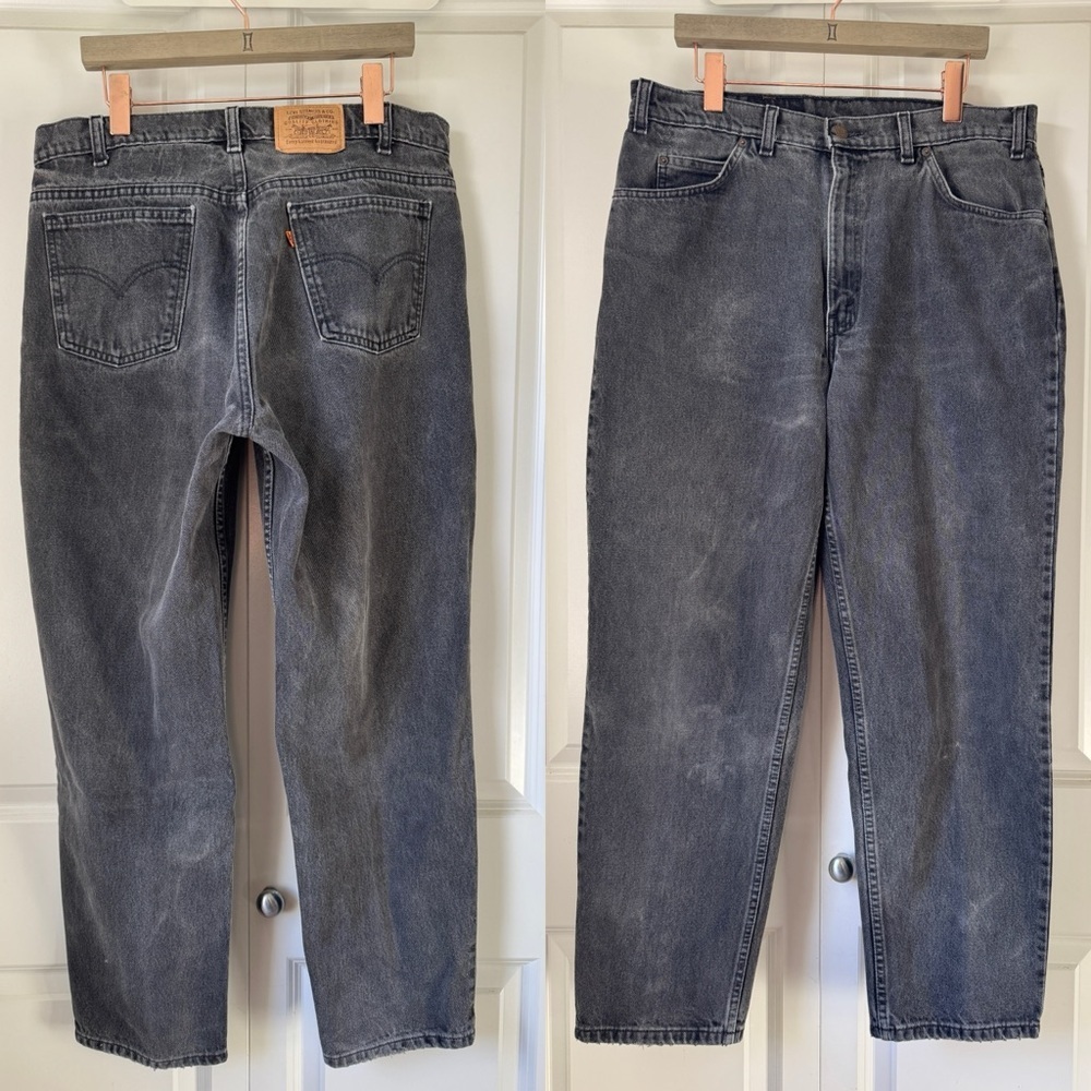 Vintage Levi’s 506 Orange Tab Jeans Made in Canada 🇨🇦 Unisex Comfort Straight